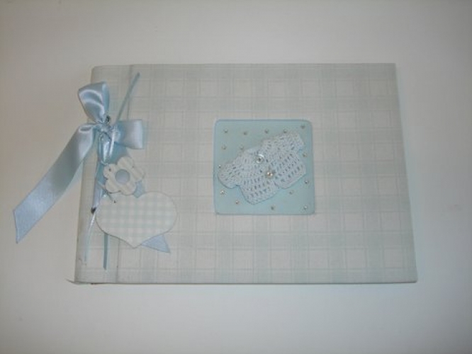 Fabric Christening Wish Books.