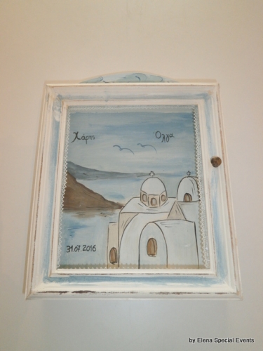 Hand-painted Wreath Box