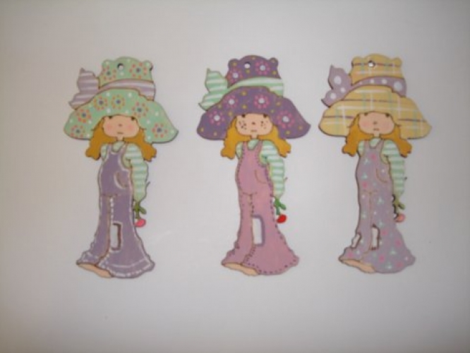 Hand-painted Wooden Themes for Wedding & Christening Favors