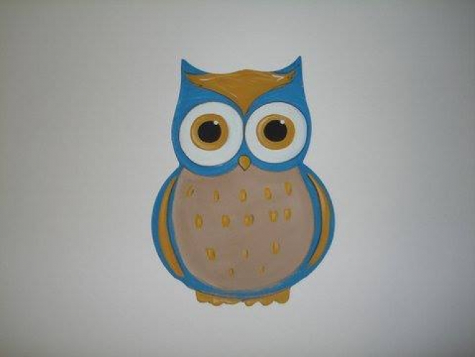 Hand-painted Wooden Themes for Christening Candles