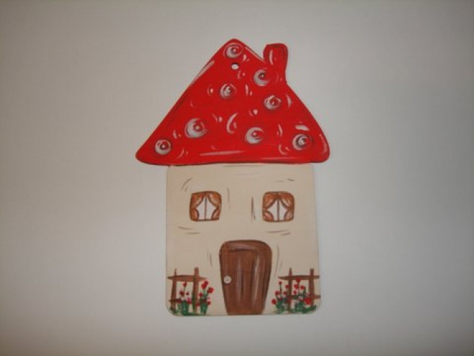 Hand-painted Wooden Themes for Christening Candles