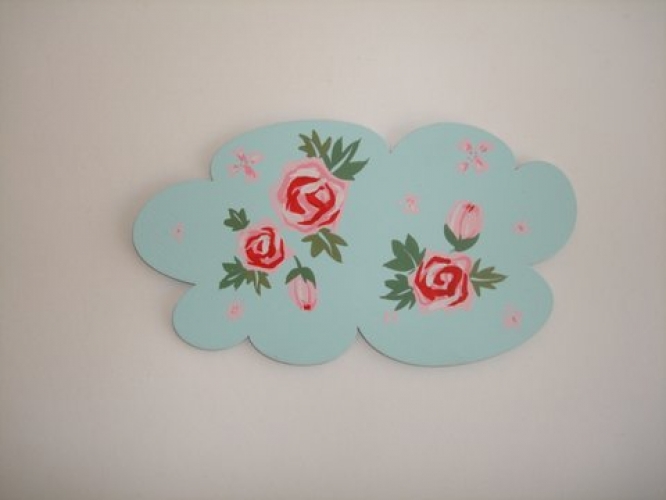 Hand-painted Wooden Themes for Christening Candles