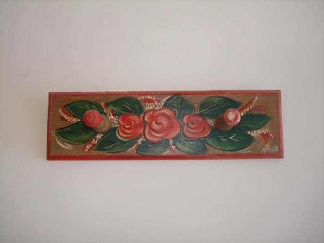 Χειροποίητη Ξύλινη Κρεμάστρα.