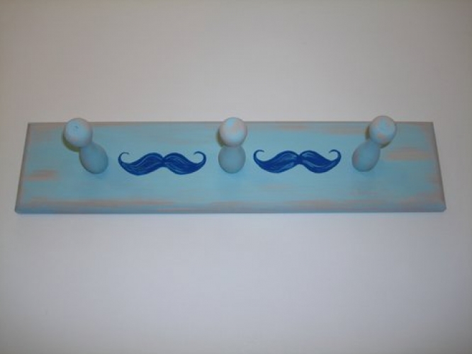 Χειροποίητη Ξύλινη Κρεμάστρα.