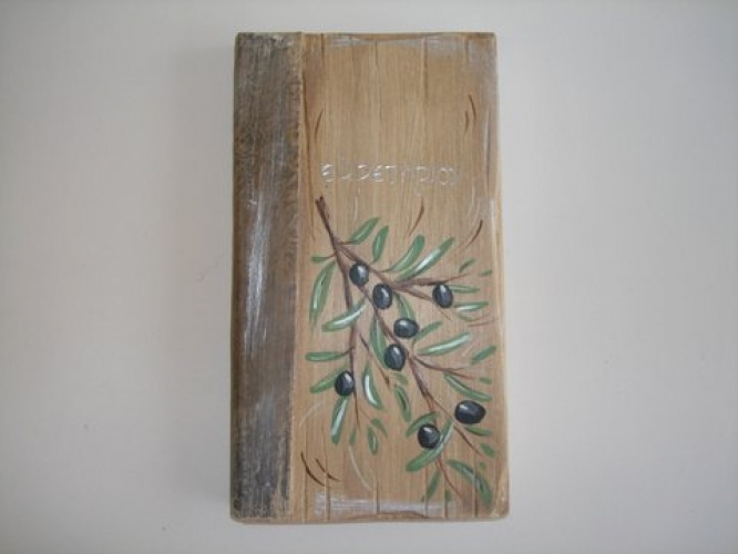 Χειροποίητο Ξύλινο Ευρετήριο