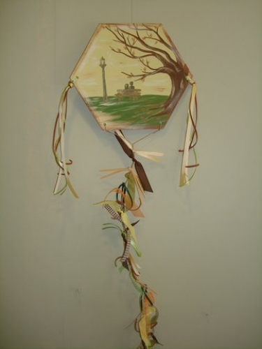 Χειροποίητος Ξύλινος Χαρταετός