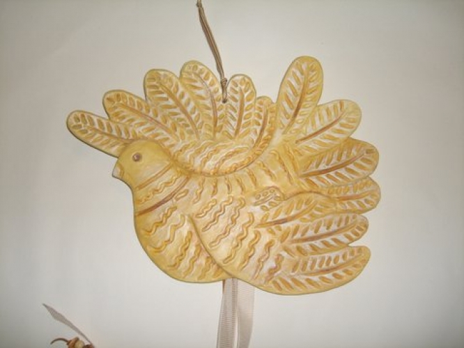 Hand Painted Ceramic Figure 