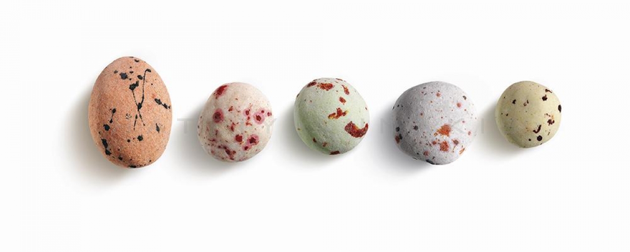 Κουφέτα Βότσαλα Χατζηγιαννάκης, ανάμεικτες γεύσεις.