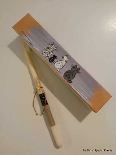 Hand Made Easter Candles.