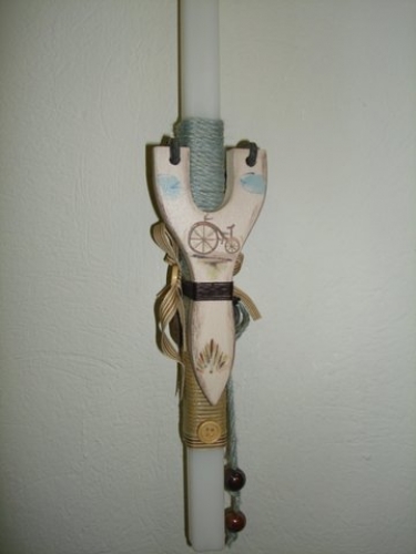 Hand Made Easter Candles.