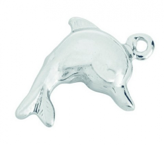 Μεταλλικό Δελφίνι για Μπομπονιέρα Βάπτισης.