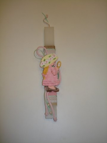 Hand Made Easter Candles.