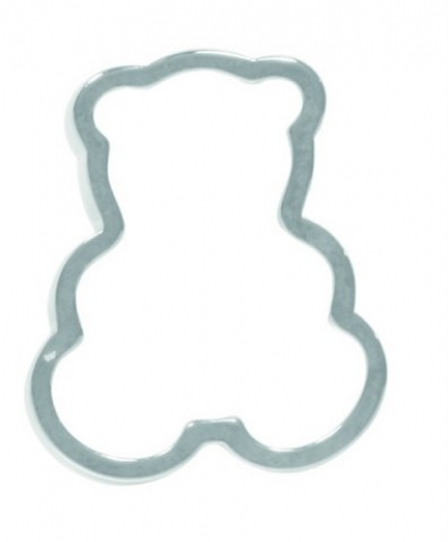 Μεταλλικό Αρκουδάκι για Μπομπονιέρα Βάπτισης.