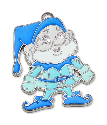 Metal Dwarf for Christening Favors.