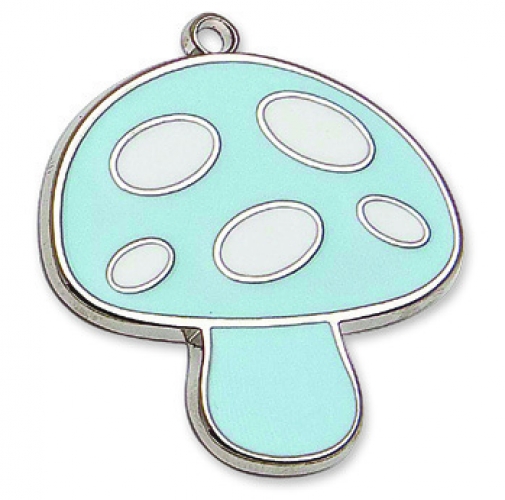 Μεταλλικό Μανιτάρι για Μπομπονιέρα Βάπτισης.