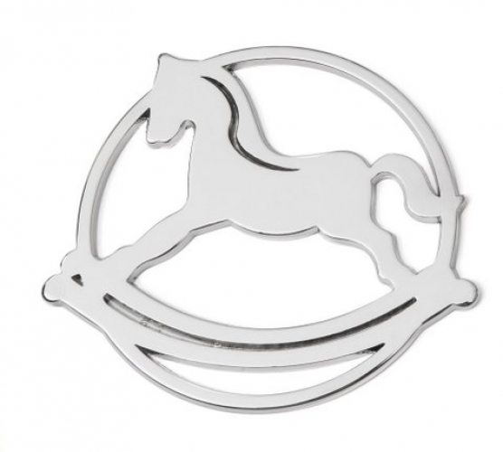 Μεταλλικό Αλογάκι για Μπομπονιέρα Βάπτισης.