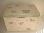 Hand-painted Wooden Toy Boxes
