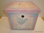 Hand-painted Wooden Toy Boxes