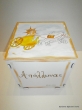 Hand-painted Wooden Toy Boxes