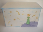Hand-painted Wooden Toy Boxes