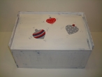 Hand-painted Wooden Toy Boxes