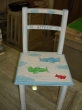 Hand-painted Children's Chair Aeroplanes