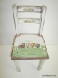 Hand-painted Children's Chairs Trains