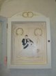 Hand-painted Wreath Box Groom & Bride