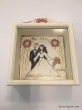 Hand-painted Wreath Box Groom & Bride