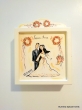 Hand-painted Wreath Box Groom & Bride