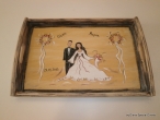 Hand-painted Wedding Tray