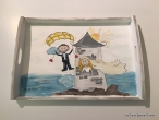 Hand-painted Wedding Tray