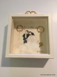 Hand-painted Wreath Box Groom & Bride