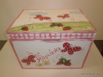 Hand-painted Wooden Toy Boxes